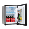 Minibar Nature 0dB Silencioso 37L Porta Vidro e Preta PERSEO
